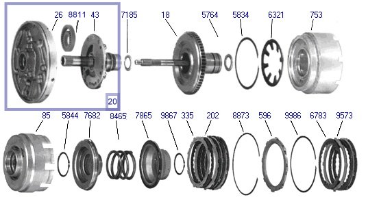 A604 (40TE, 41TE)