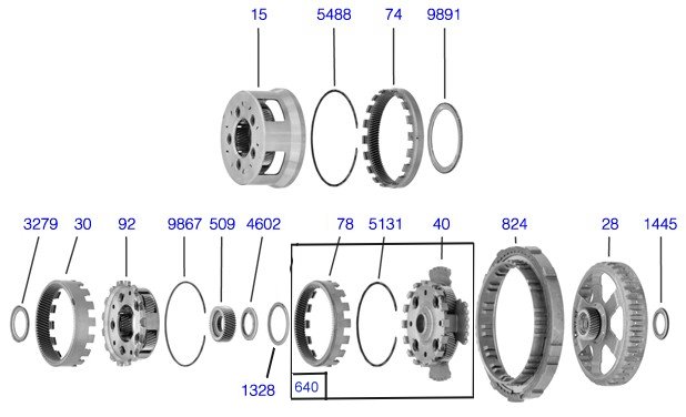 6T40 (6T45,6T30)